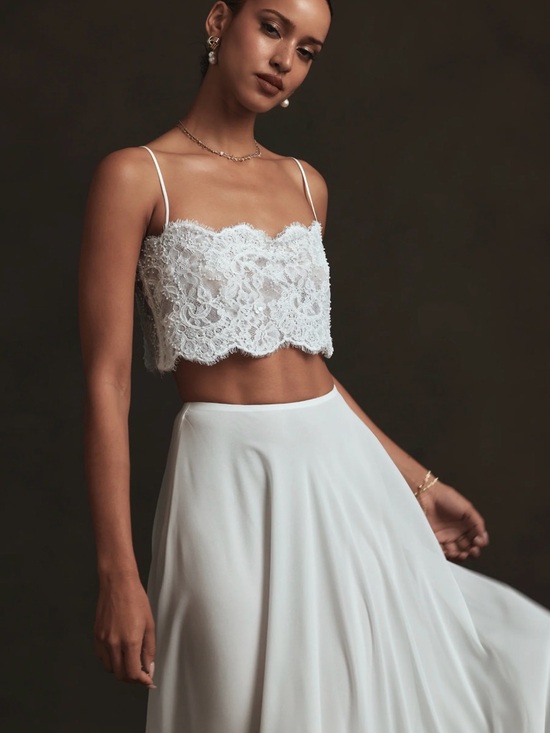 V. Chapman Tops - V. Chapman The Shiloh Top in White 00
